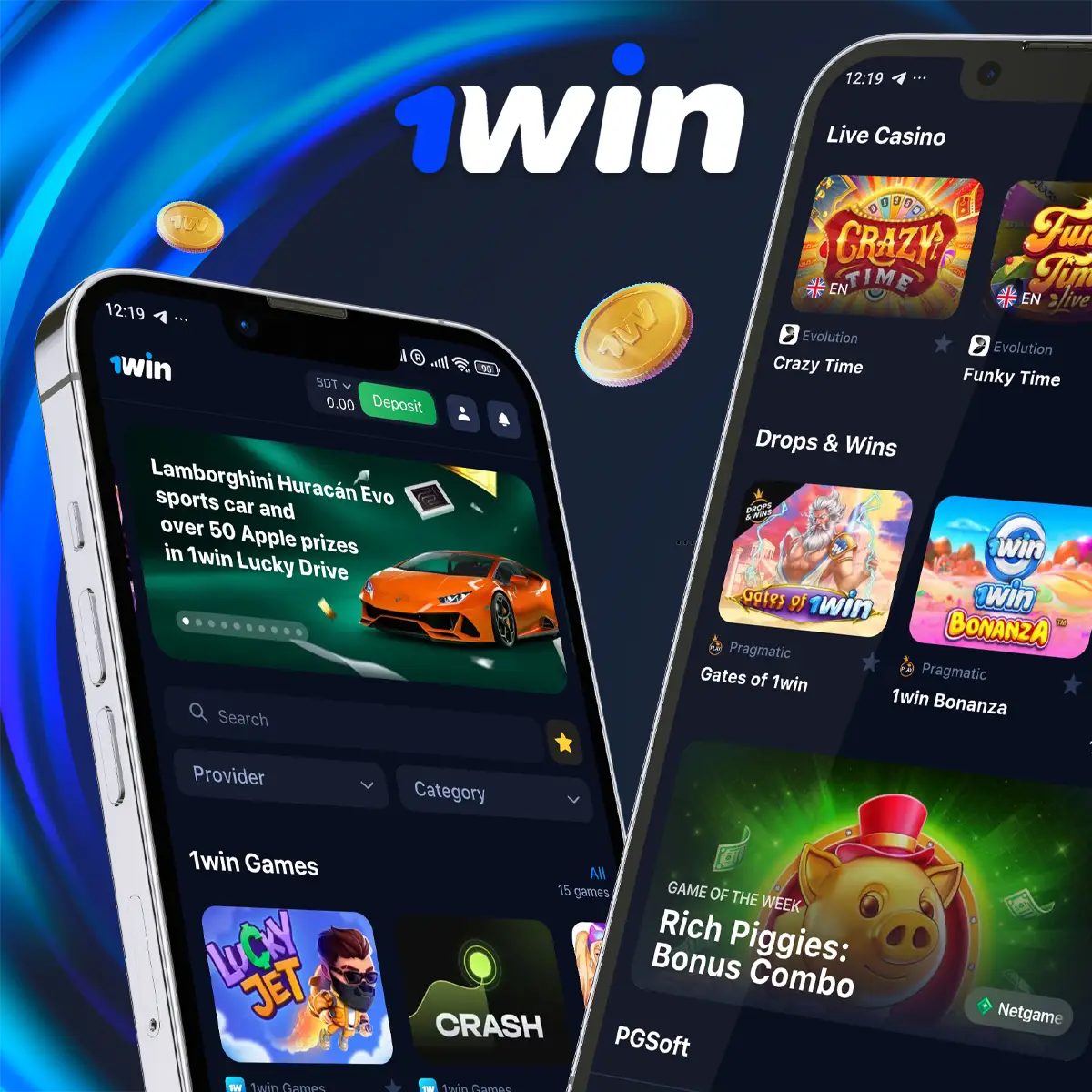 1Win casino games