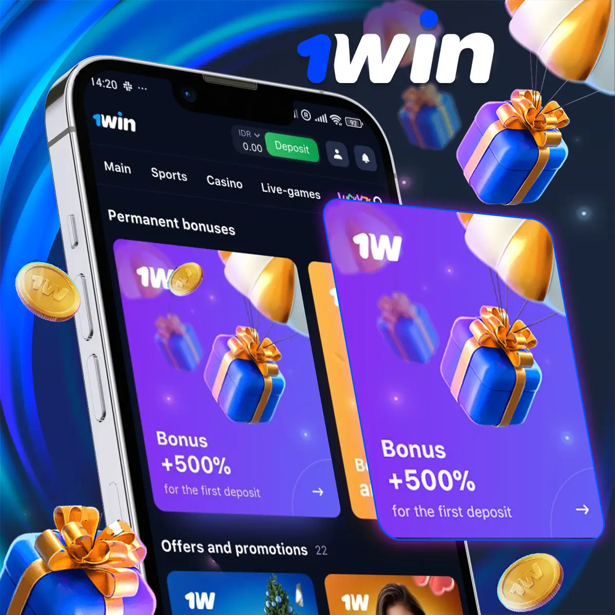 1Win Welcome Bonus